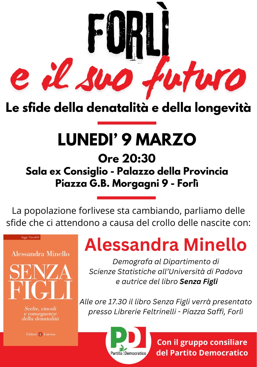 Crisi demografica: incontro con Alessandra Minello